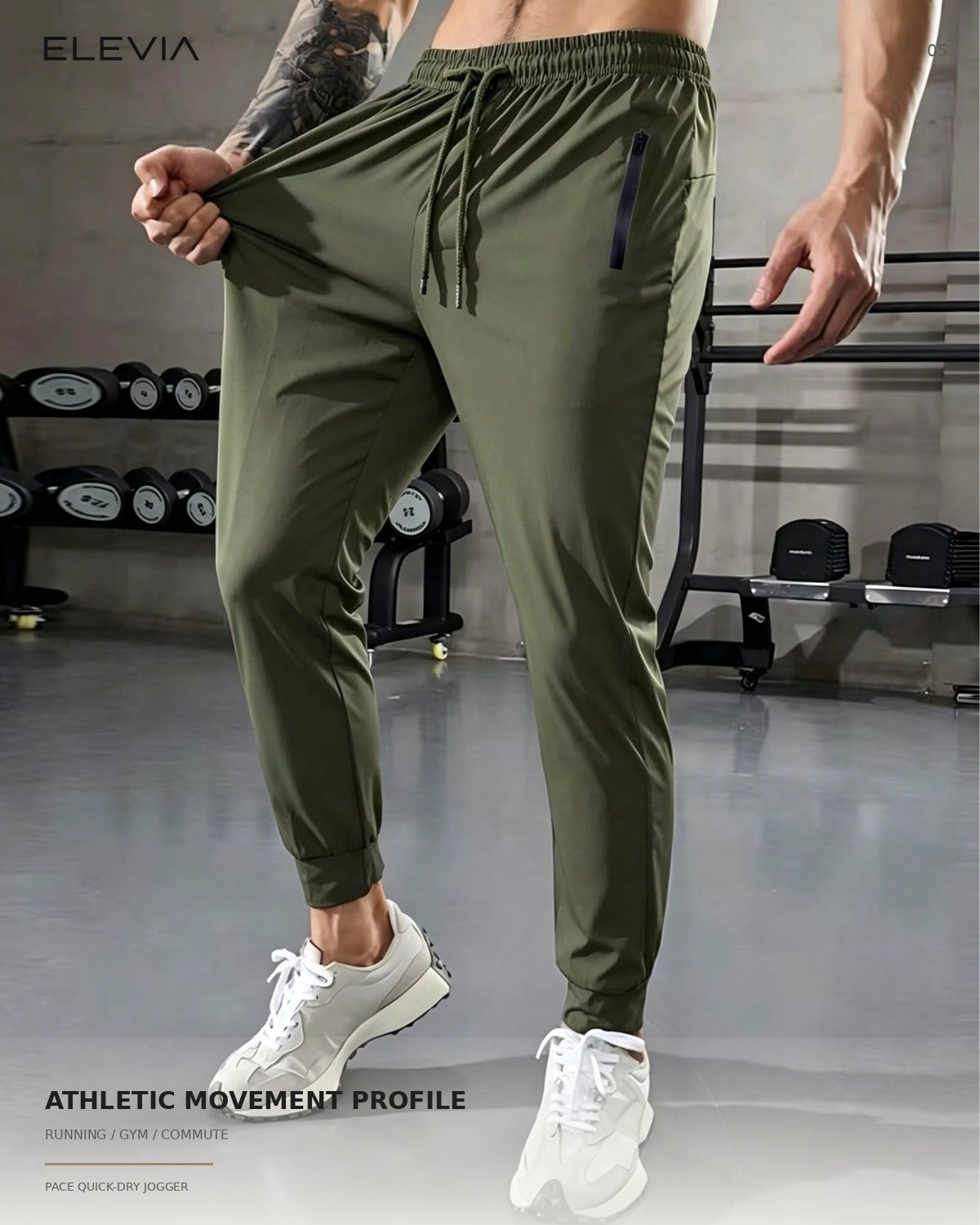 Pace Quick-Dry Running Jogger