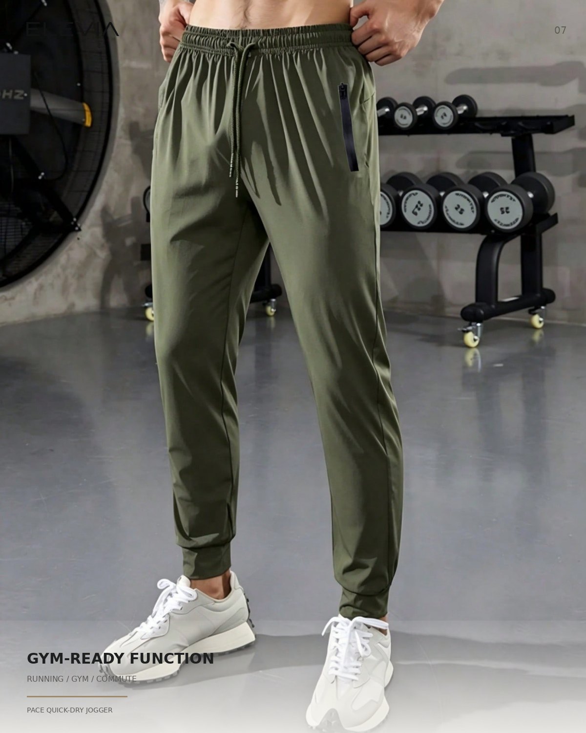 Pace Quick-Dry Running Jogger
