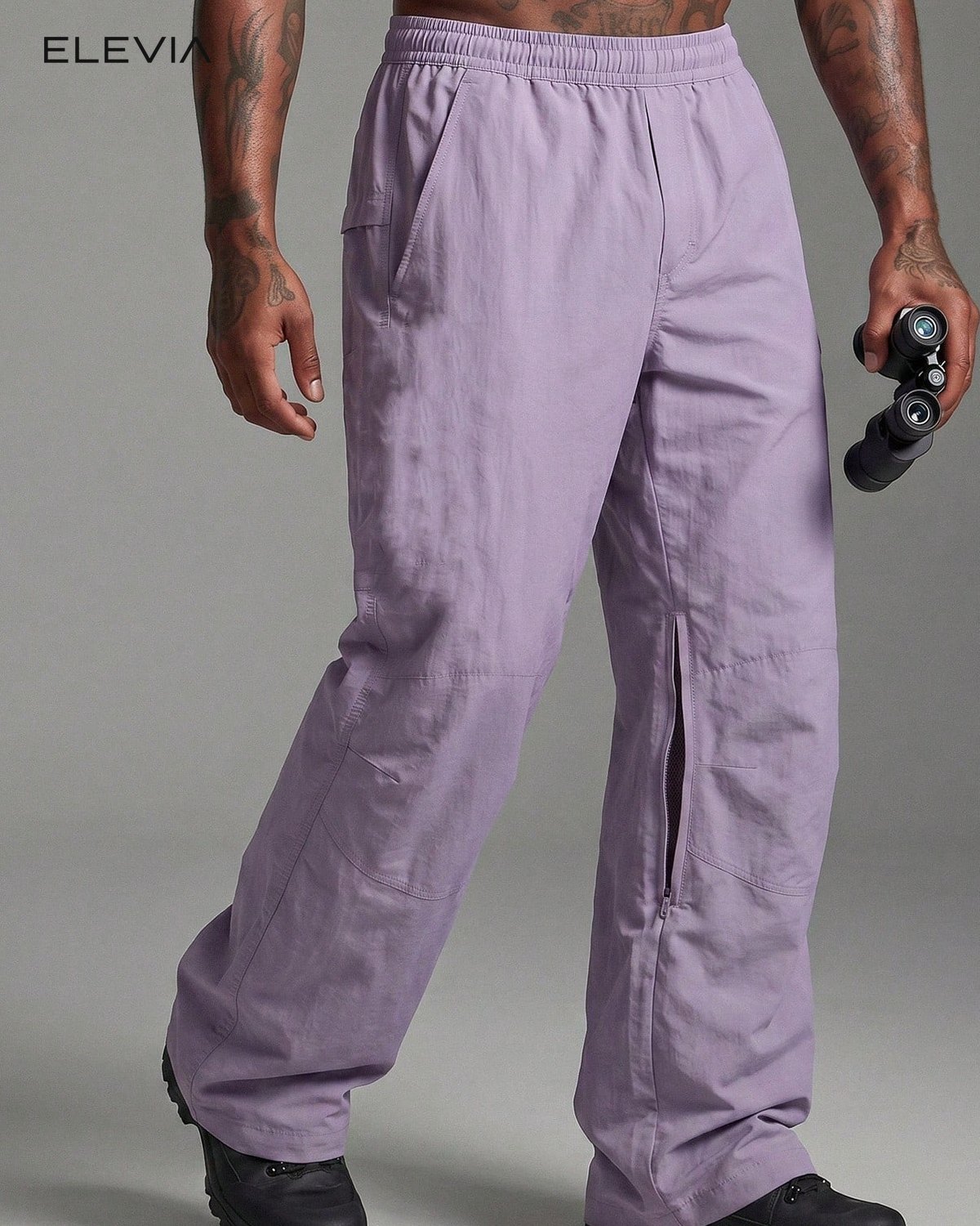 Split Hem Straight Pant