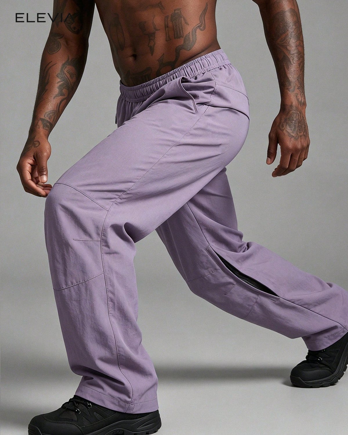 Split Hem Straight Pant