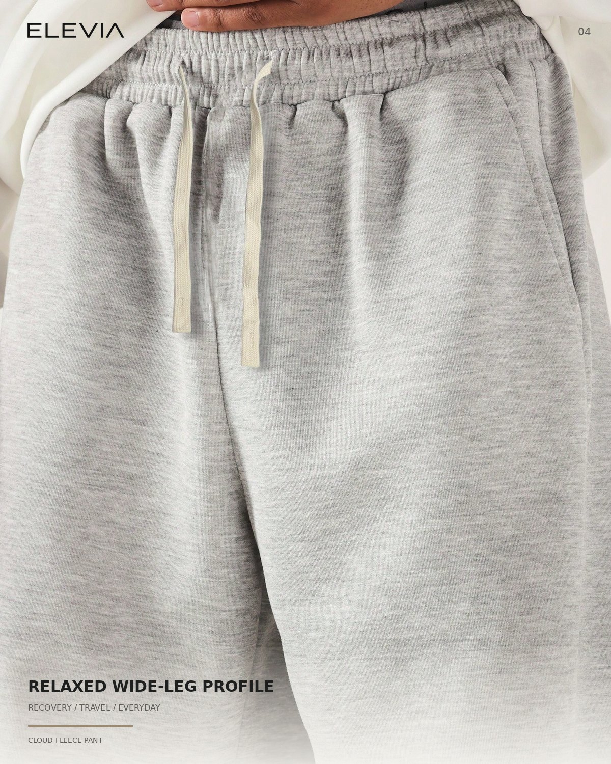 Cloud Fleece Wide-Leg Pant