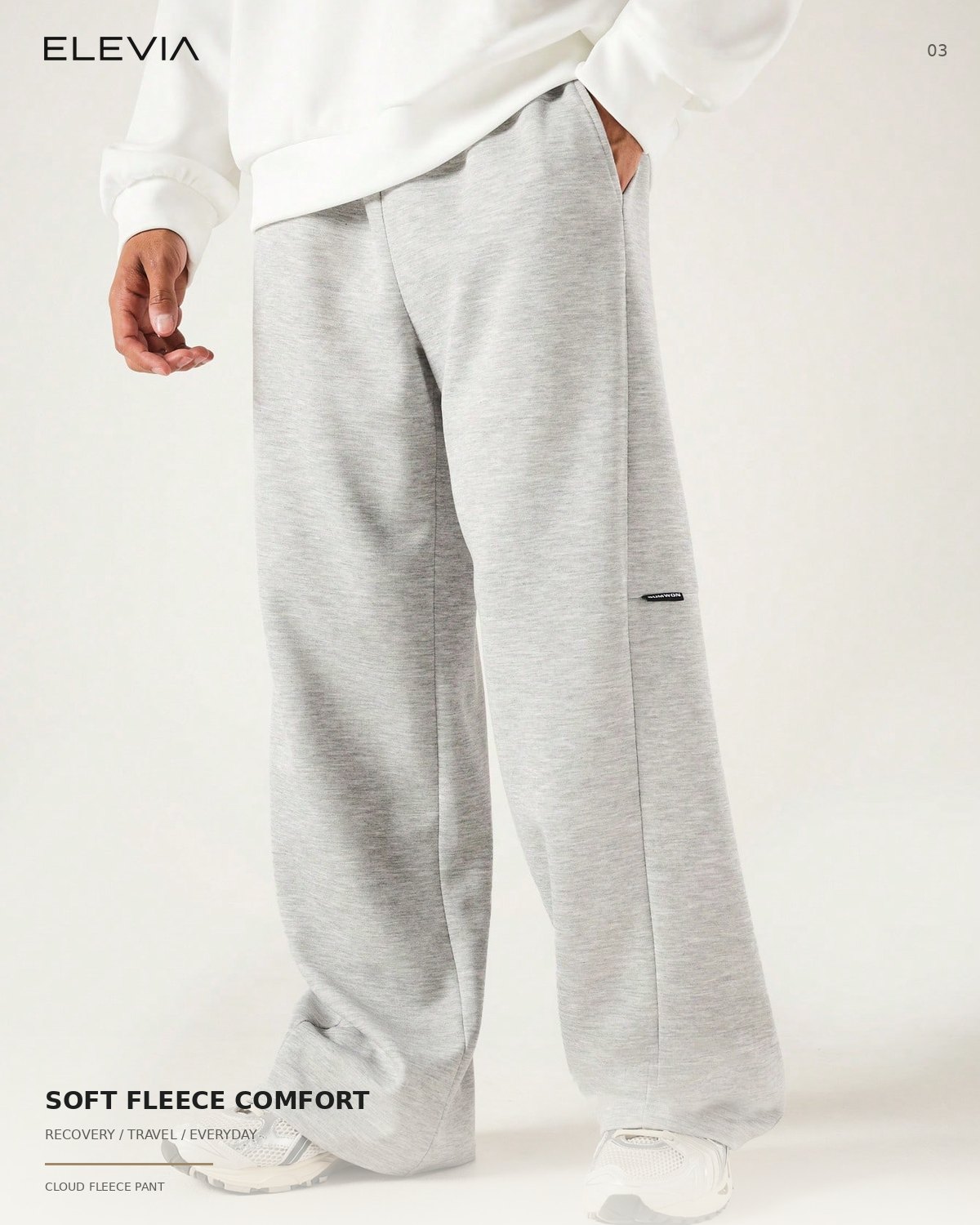 Cloud Fleece Wide-Leg Pant