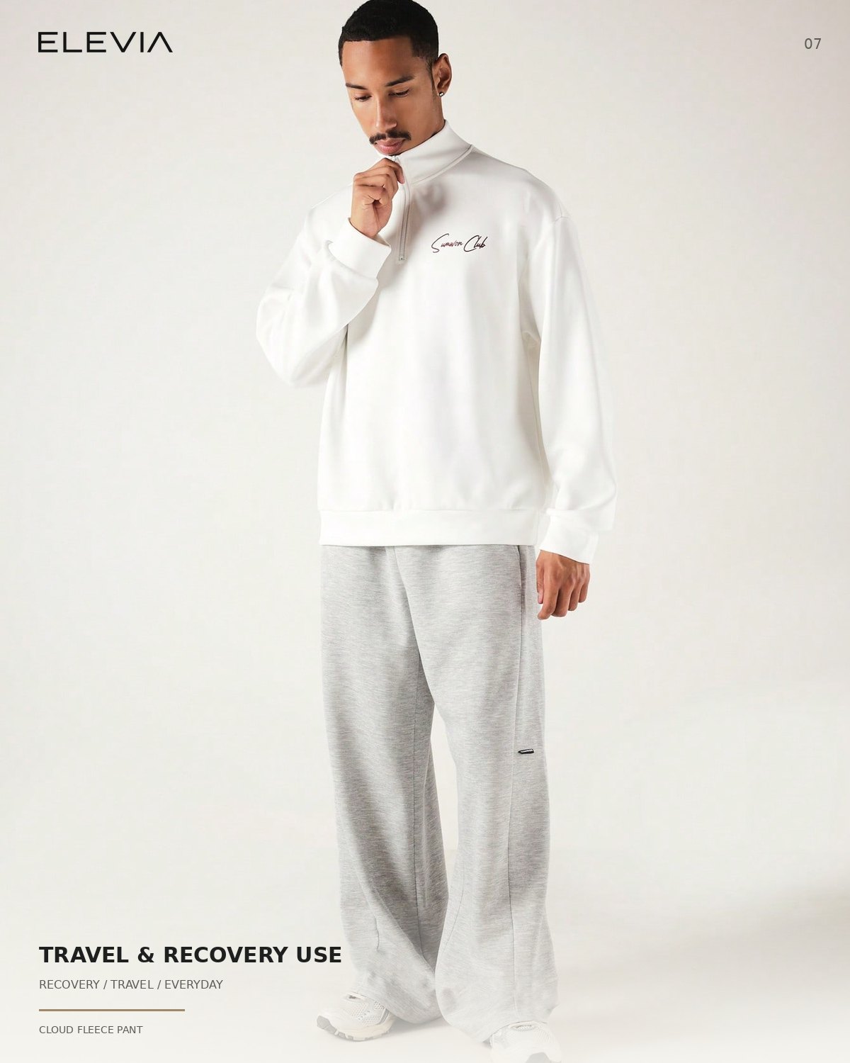 Cloud Fleece Wide-Leg Pant