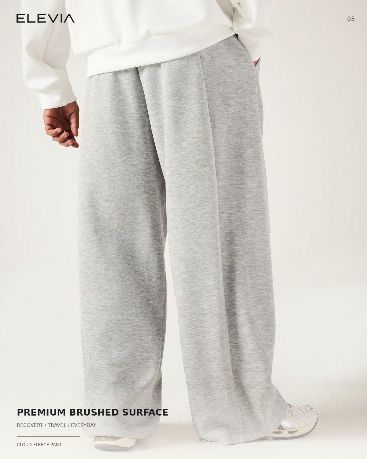 Cloud Fleece Wide-Leg Pant