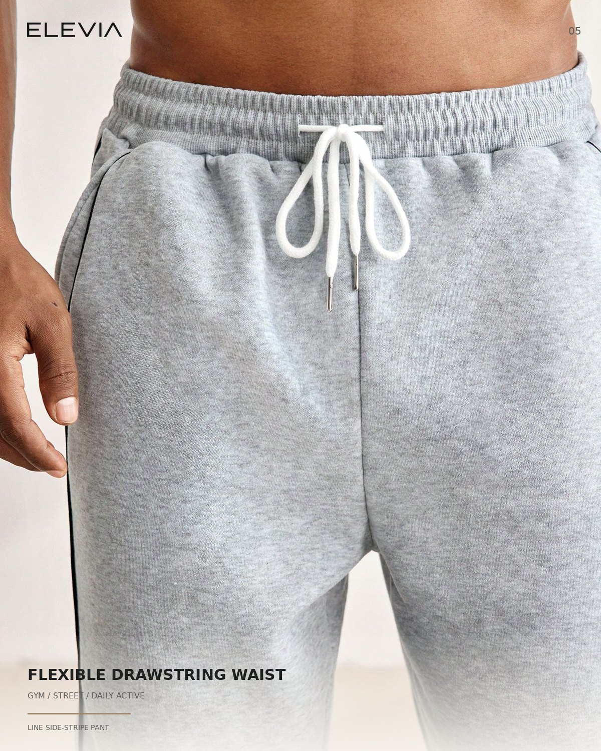 Line Side-Stripe Sweatpant