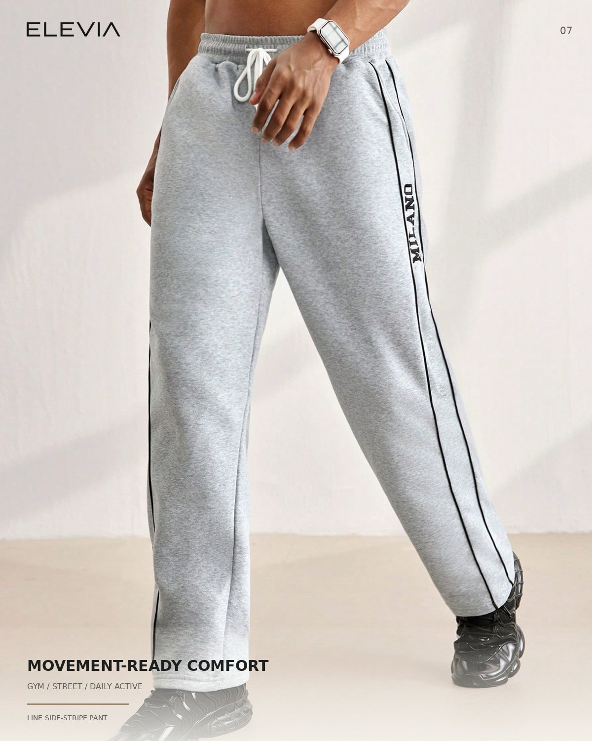 Line Side-Stripe Sweatpant