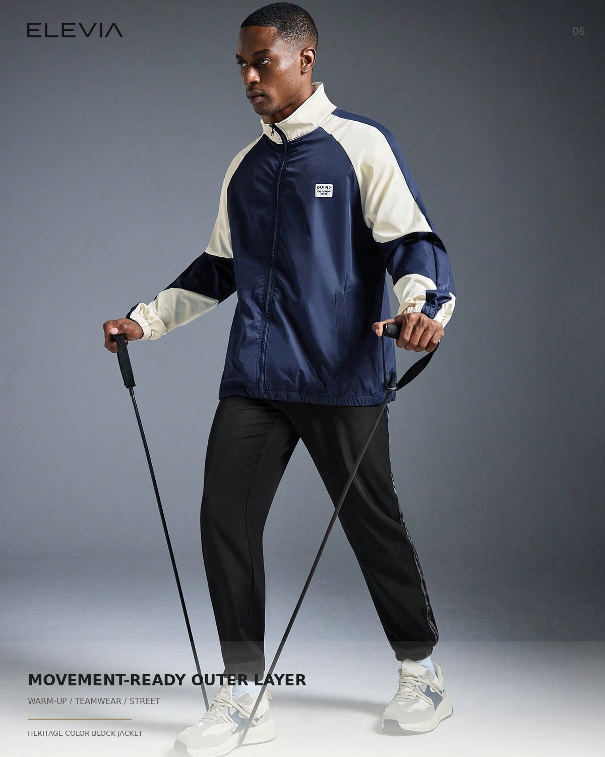 Heritage Color-Block Jacket