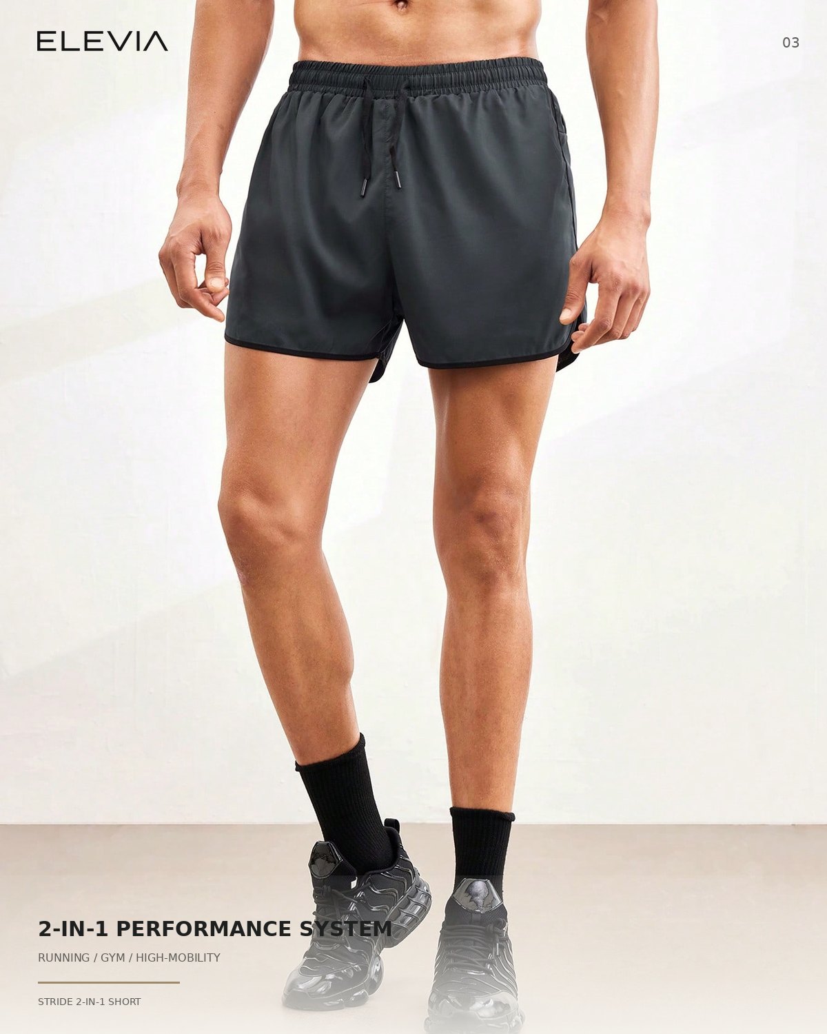 Stride 2-in-1 Running Short