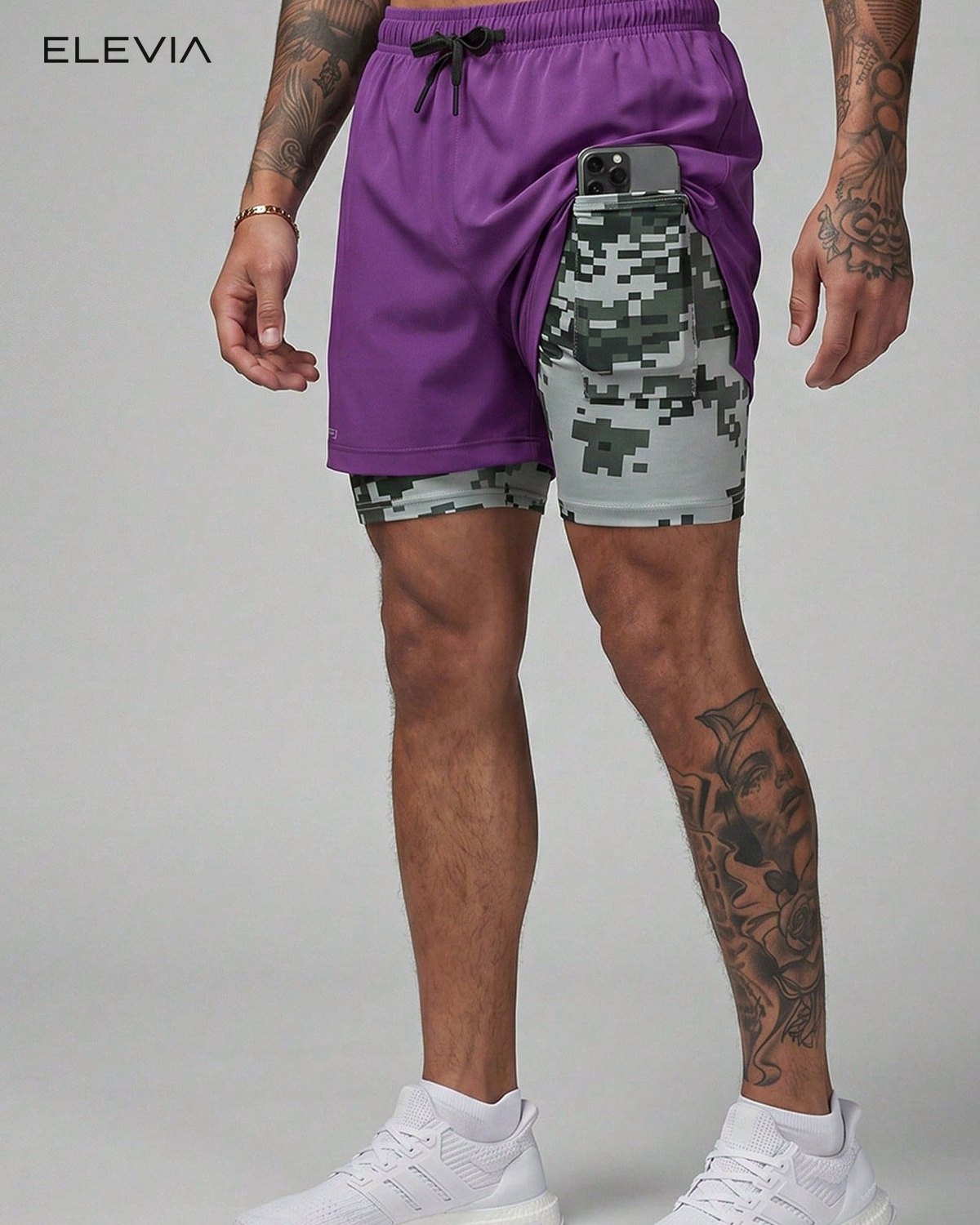 Camo Layer 2-in-1 Short