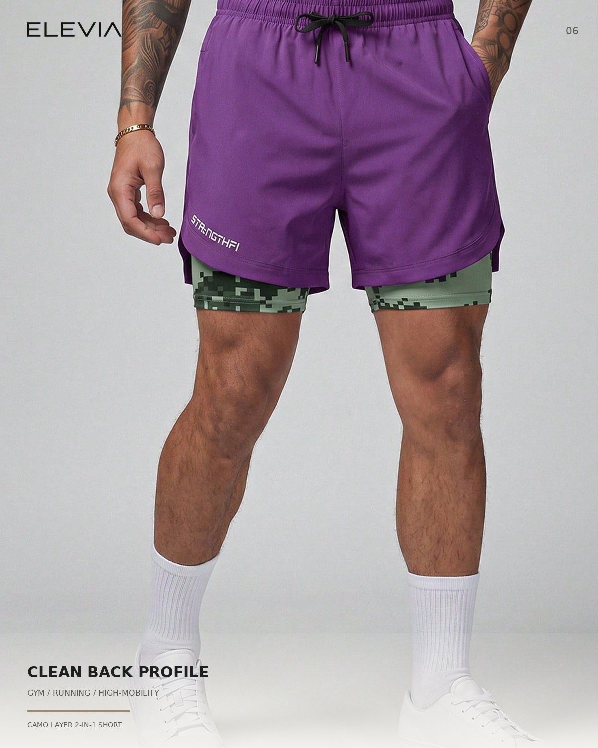 Camo Layer 2-in-1 Short