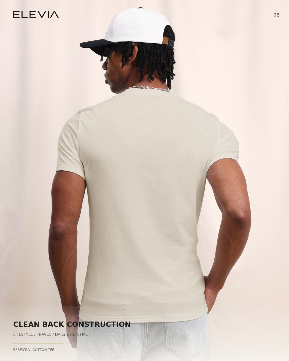 Essential Cotton Crew Tee